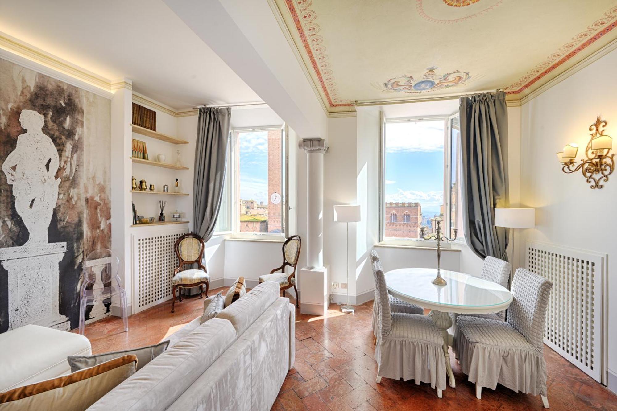 Ferienwohnung Palazzo Lenzi Siena Exterior foto